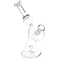 Pulsar - Kicked Back Glass Water Pipe - 7.75" / 14mm F