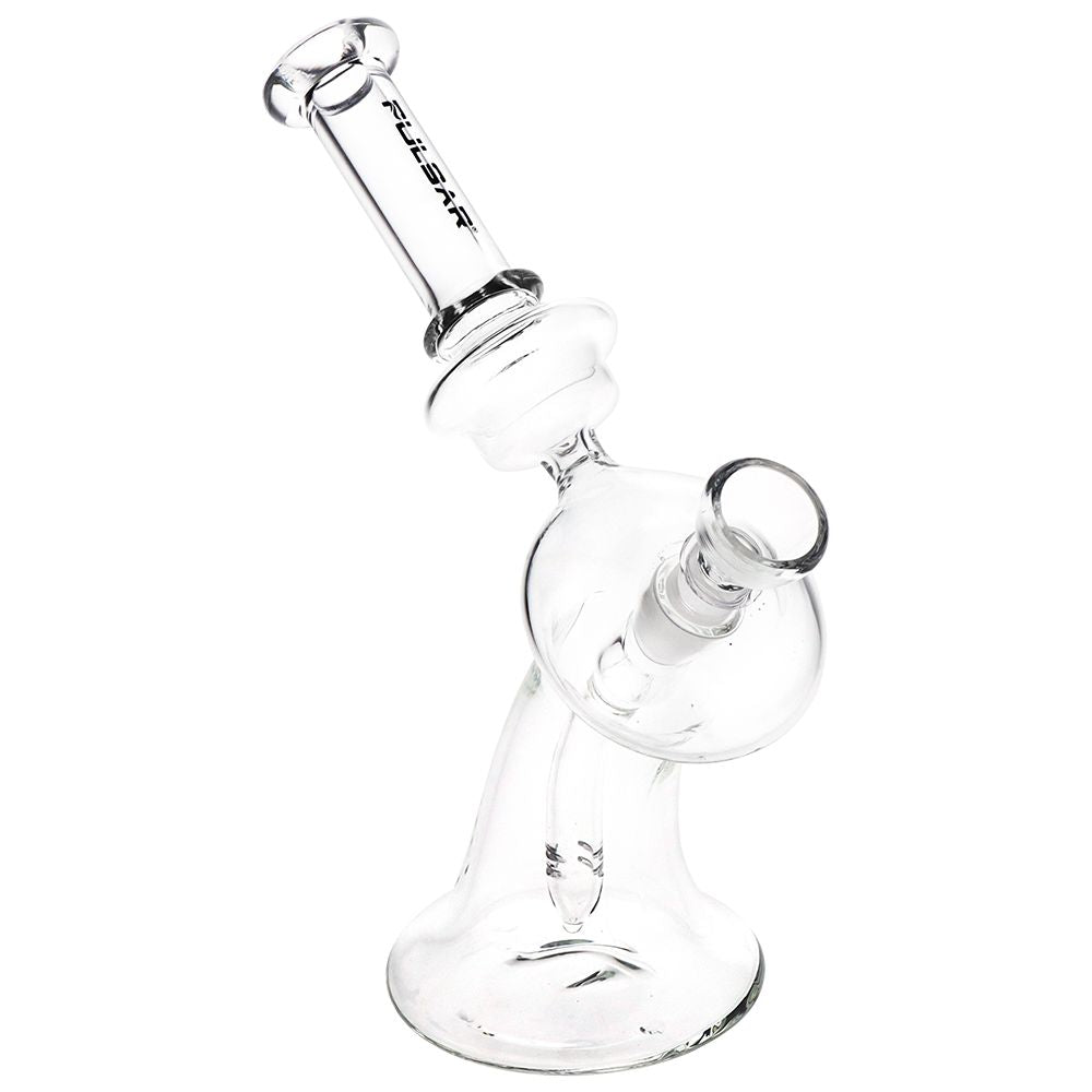 Pulsar - Kicked Back Glass Water Pipe - 7.75" / 14mm F