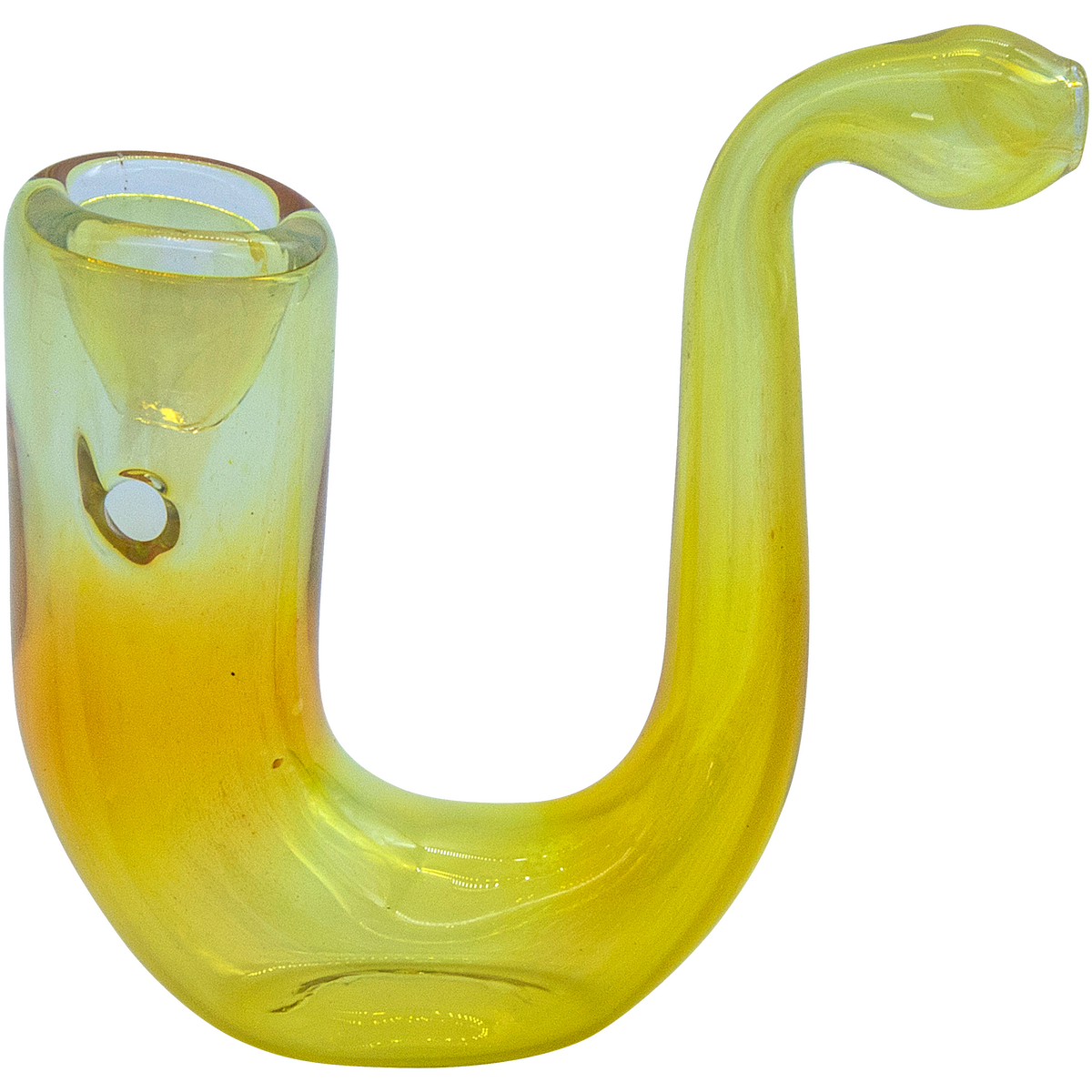 LA Pipes - "Calabash" Fumed Glass Sherlock