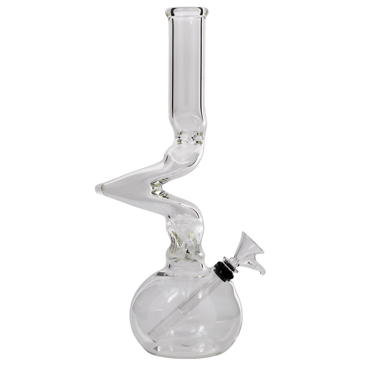 LA Pipes - "Jacob's Ladder" Crystal Clear Zong Bong