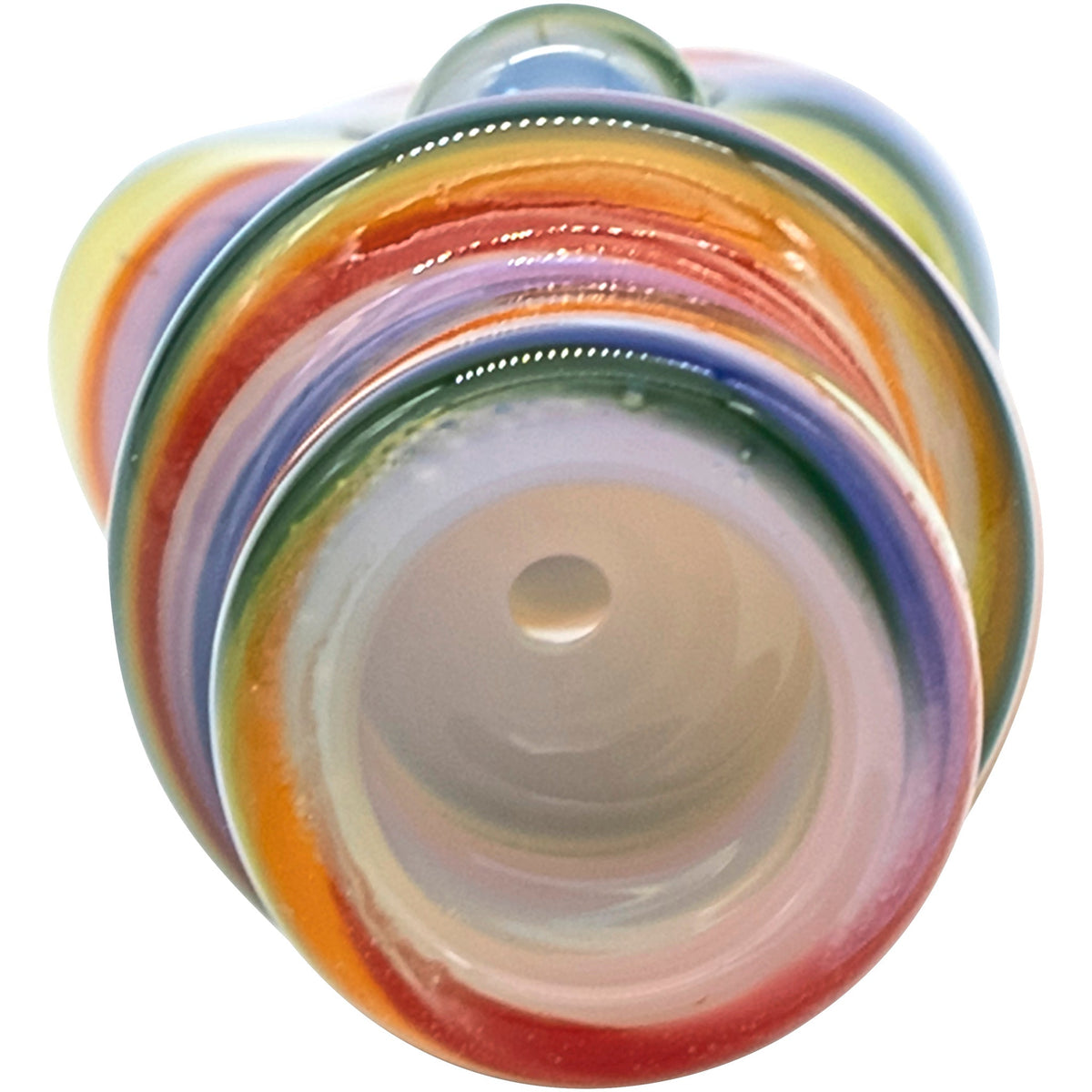 LA Pipes - "Rainbow Tornado" Chillum Pipe