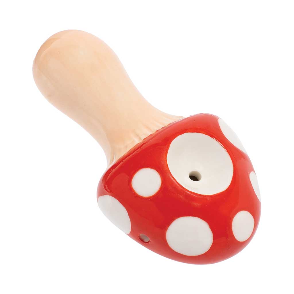 WACKY BOWLZ ~ MUSHROOM CERAMIC PIPE
