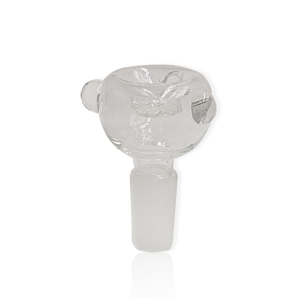 Honeybee Herb ~ GLASS FLOWER BOWL (FB-6)