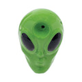 WACKY BOWLZ - GREEN ALIEN CERAMIC PIPE