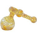 LA Pipes - Full Rake Fumed Hammer Bubbler Pipe 6"
