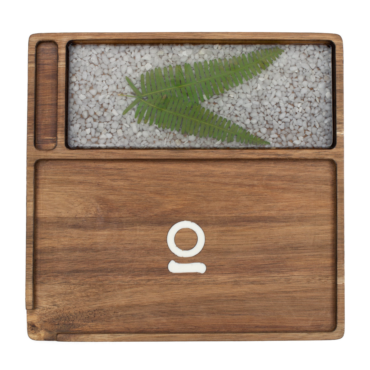 Ongrok - Premium Natural Acacia Wood Tray | 9.5" x 9.5"