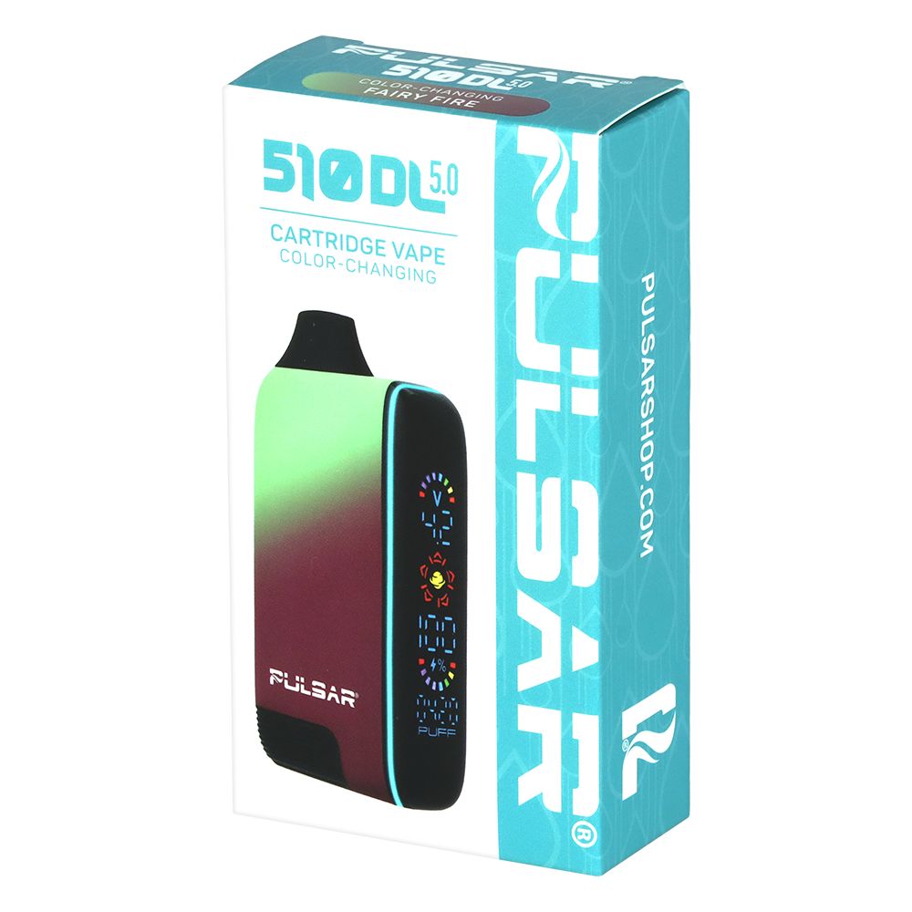 Pulsar ~ 510 DL 5.0 Precision Voltage Control LCD Screen Vape Bar | Thermo Series | 1000mAh