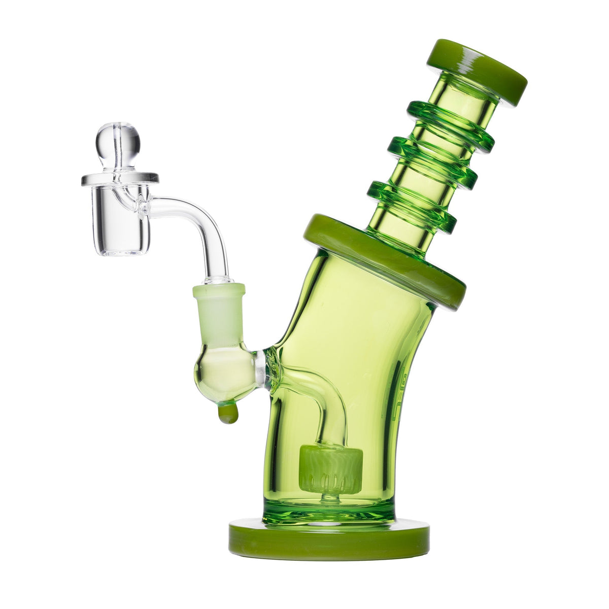 Human Grade - 8" Bent Neck Dab Rig