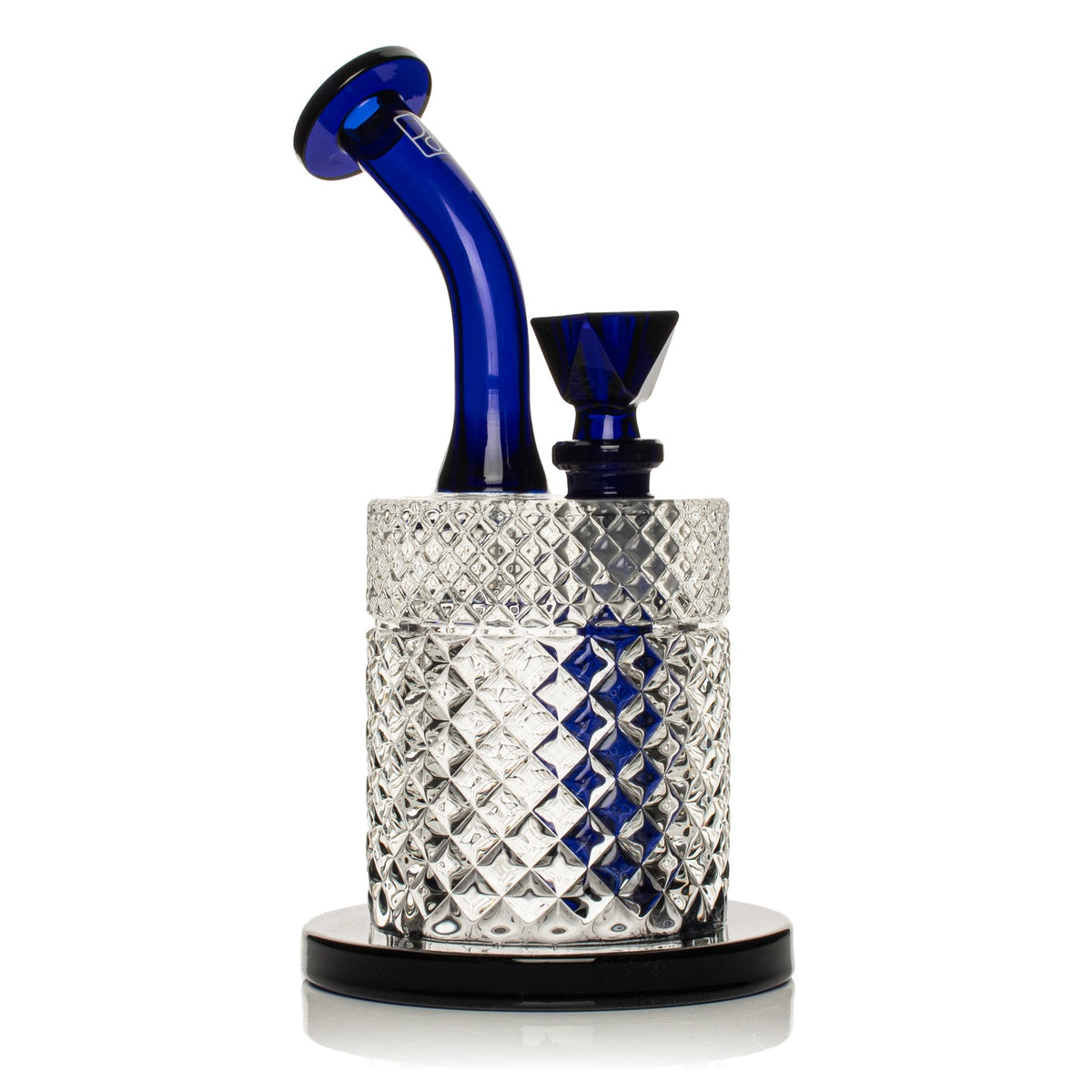 Jane West ~ Twenties Collection Water Pipe | Cobalt