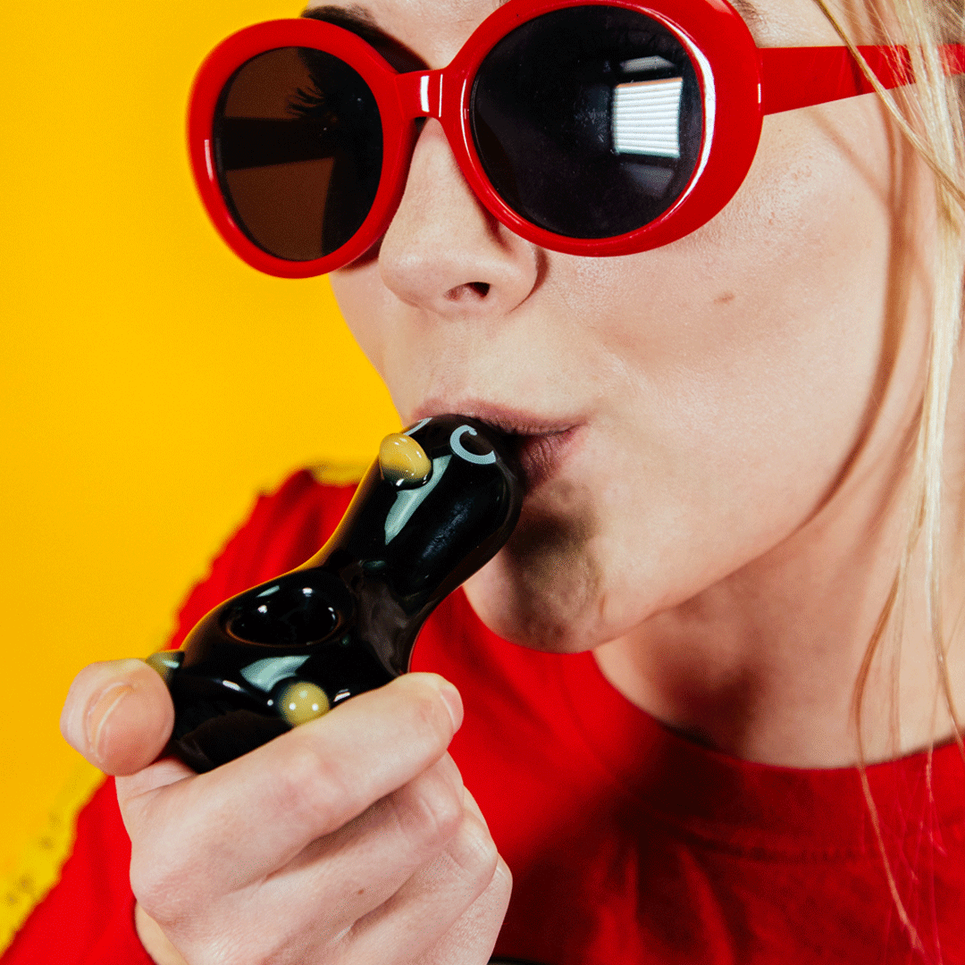 Goody Glass - Penguin Hand Pipe