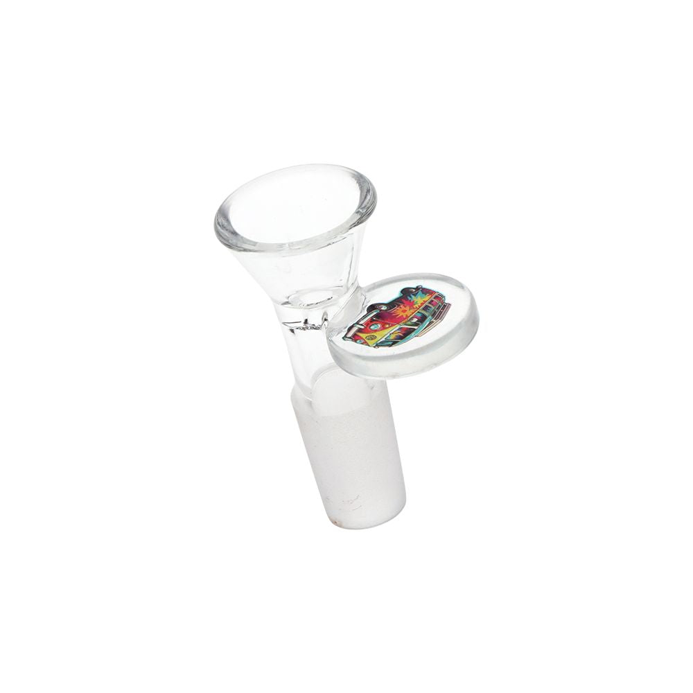 Pulsar ~ VW Bus Beaker Glass Water Pipe - 10" / 14mm F