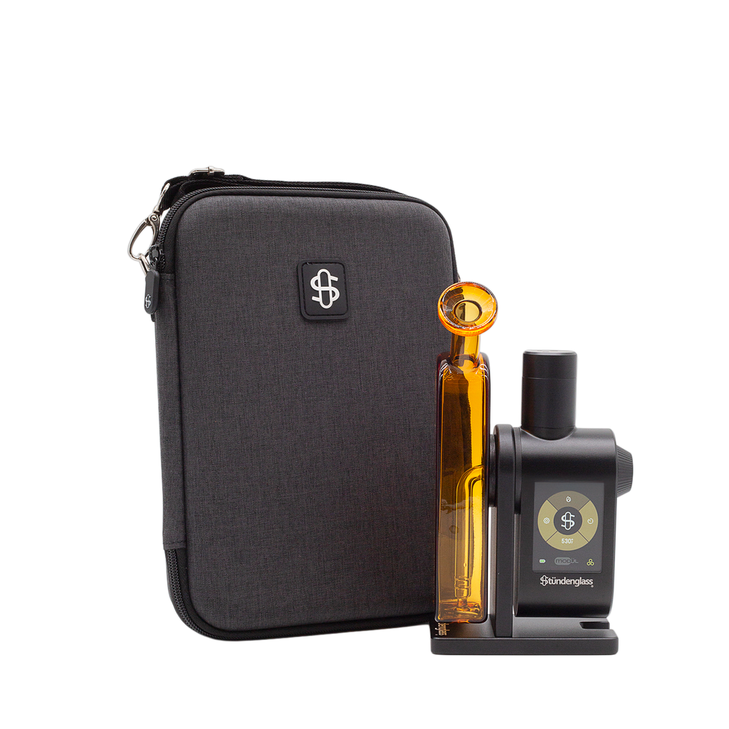 Stündenglass ~ Modül + Dok Deluxe Travel Set - Amber Glass