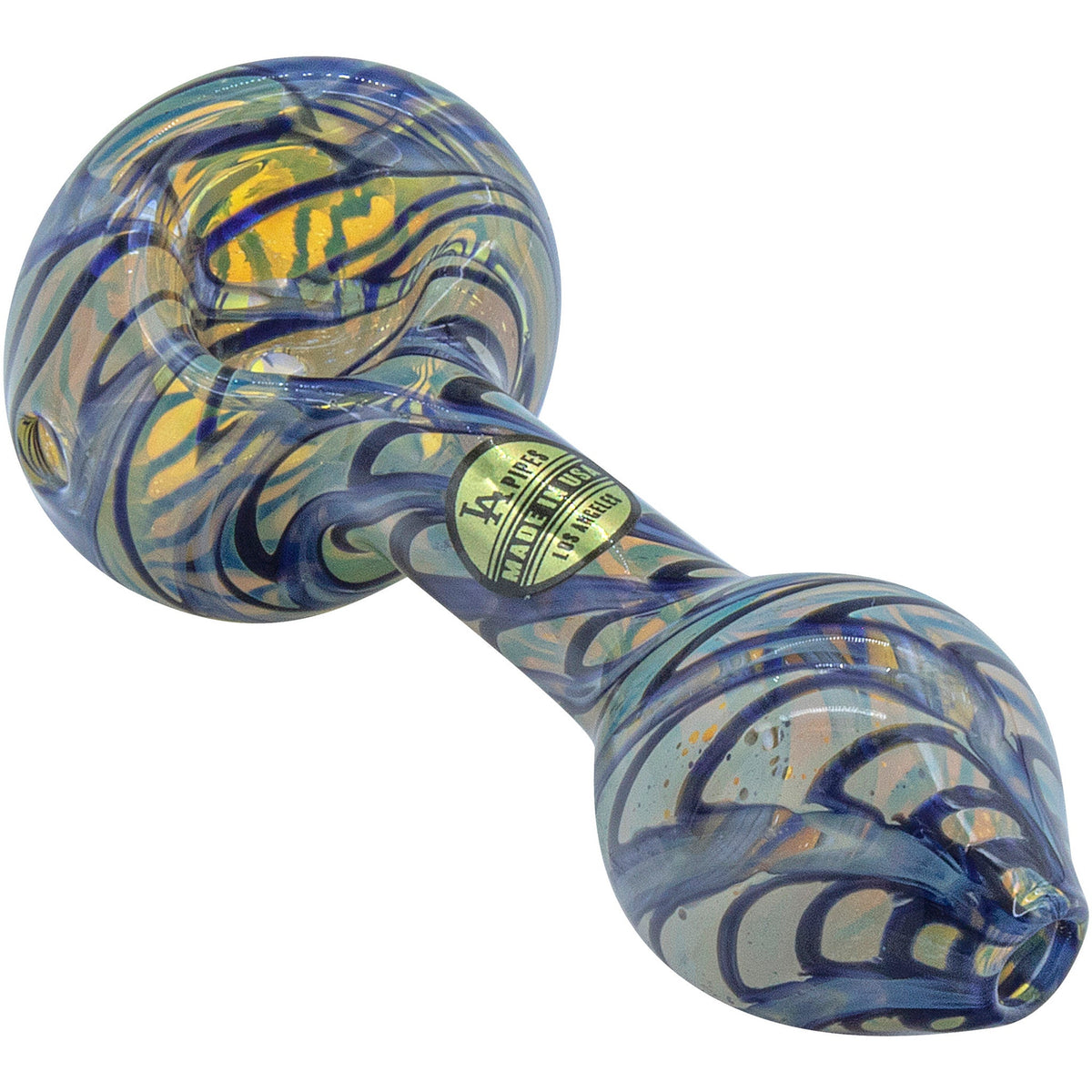 LA Pipes - "Raker" Glass Spoon Pipe