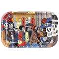 Pulsar ~ Grateful Dead x Pulsar Metal Rolling Tray - Street People / 11" x 7"