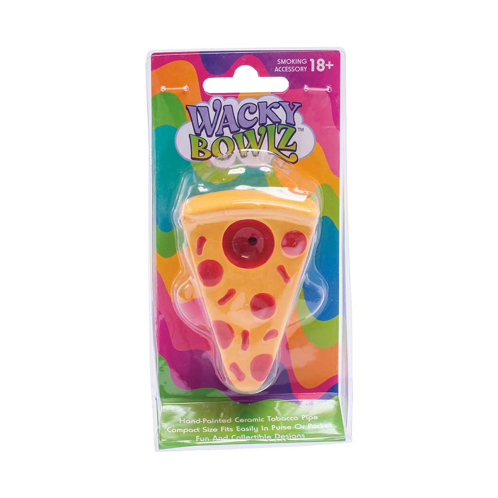 Wacky Bowlz ~ PIZZA SLICE CERAMIC PIPE