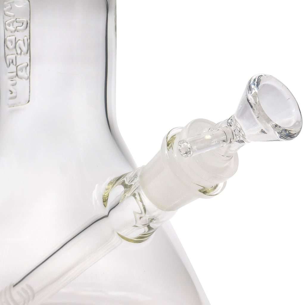 LA Pipes - Thick Glass Beaker Showerhead Perc Bong