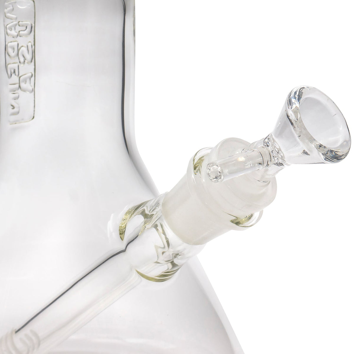 LA Pipes - Thick Glass Beaker Showerhead Perc Bong