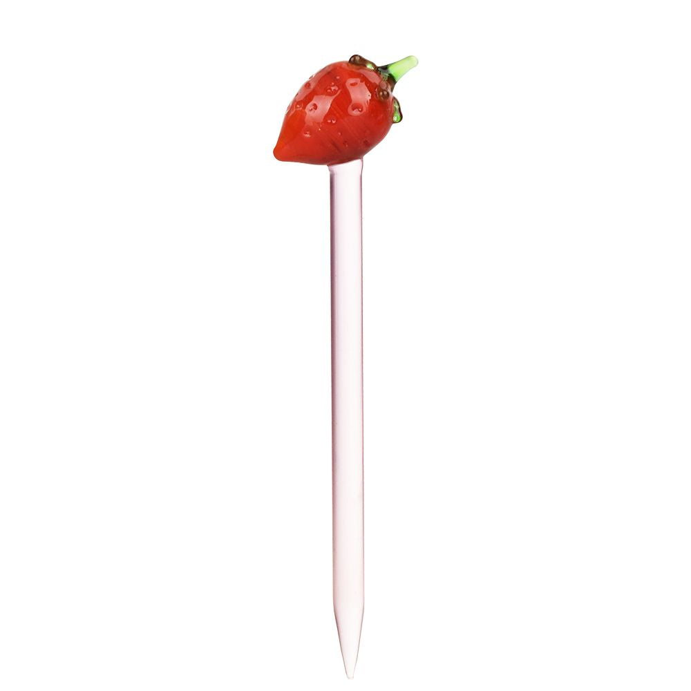 Pulsar ~ Strawberry Cough Glow In The Dark Dab Rig Kit - 8" / 14mm F