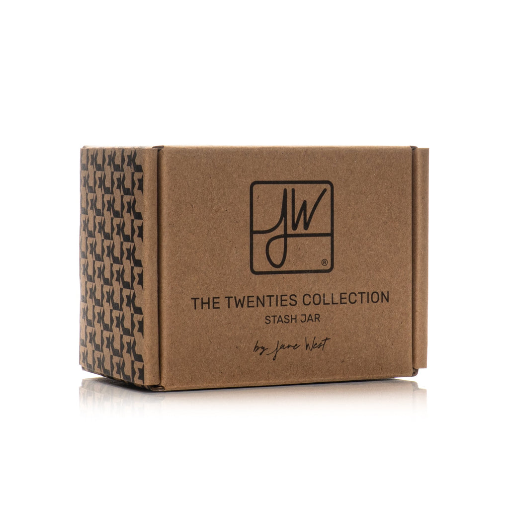 Jane West ~ Twenties Collection Jar | Gold