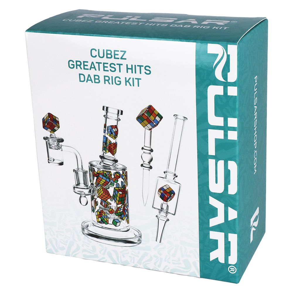 Pulsar ~ Greatest Hits Series Glow Dab Rig Kit / 8" / 14mm F