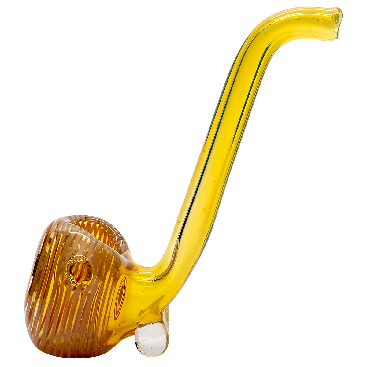 LA Pipes 8 - "Flaco" Skinny Glass Sherlock Pipe