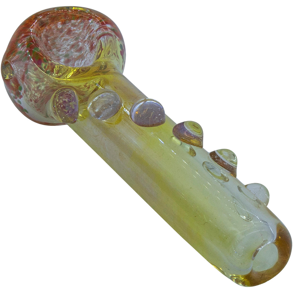 LA Pipes - "Razorback" Silver Fumed Mini Spoon (Various Colors)
