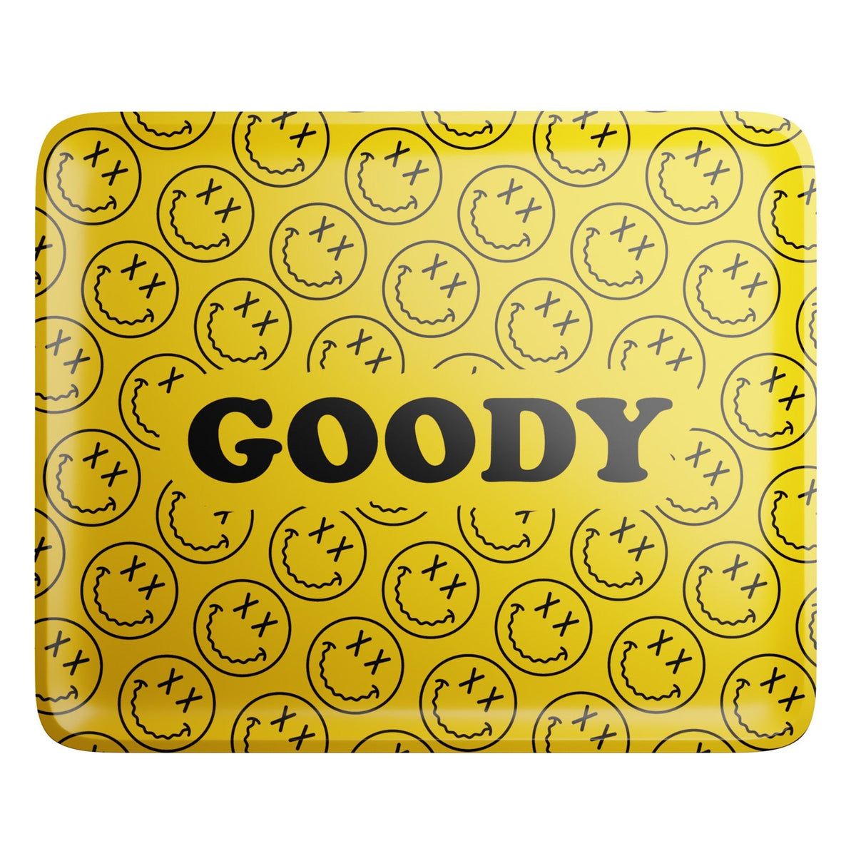 Goody - Yellow Pattern Face Rolling Tray