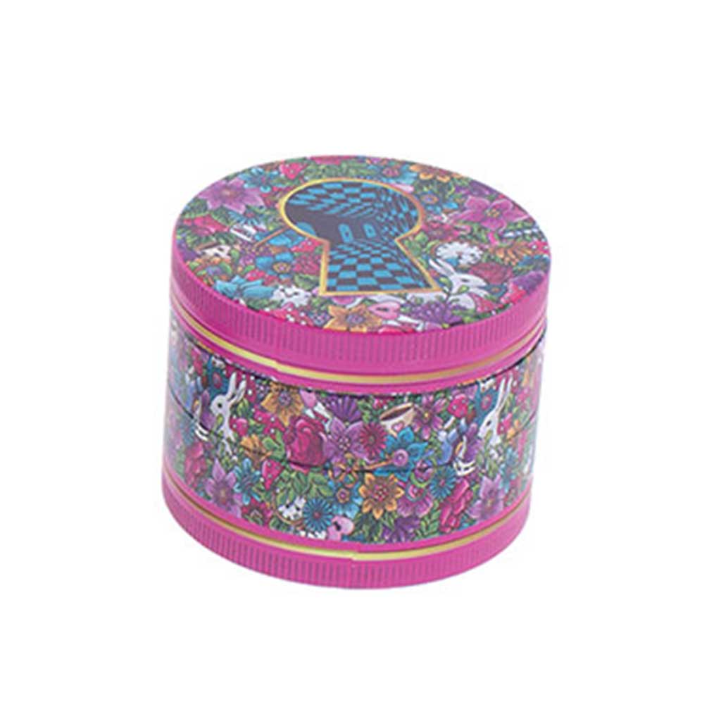 Honeybee Herb ~ TRIPPY KEYHOLE WACKY GRINDER