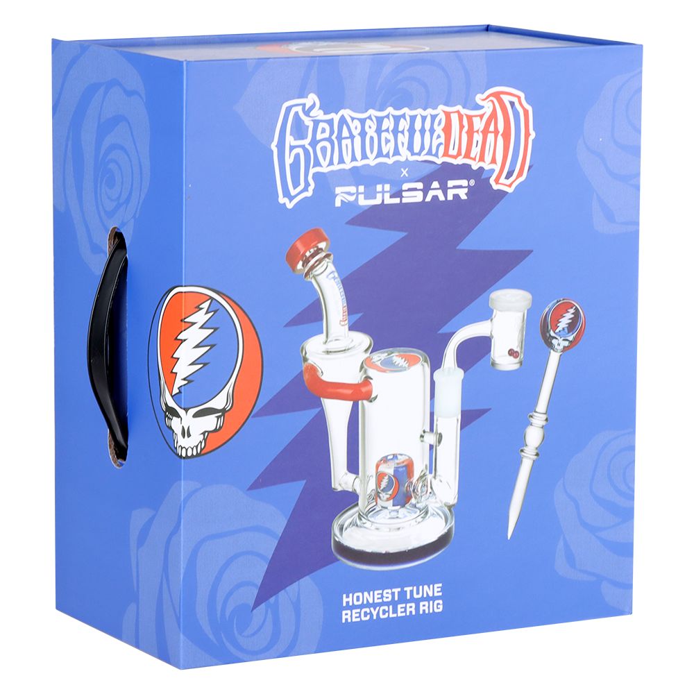 Pulsar ~ Grateful Dead x Pulsar Honest Tune Recycler Rig Set - 8.5" / 14mm F