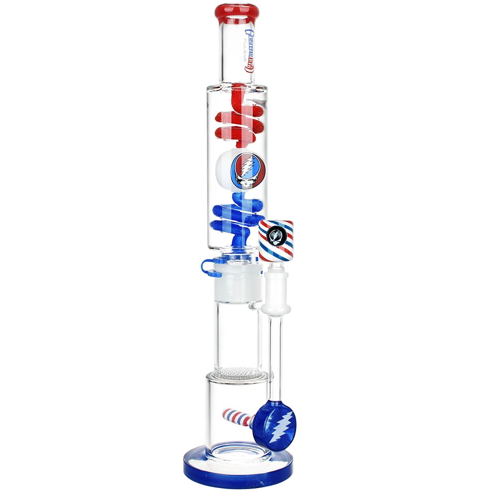 Pulsar~ Grateful Dead x Pulsar 10 Year Flood Glycerin Water Pipe Kit - 16" / 14mm F