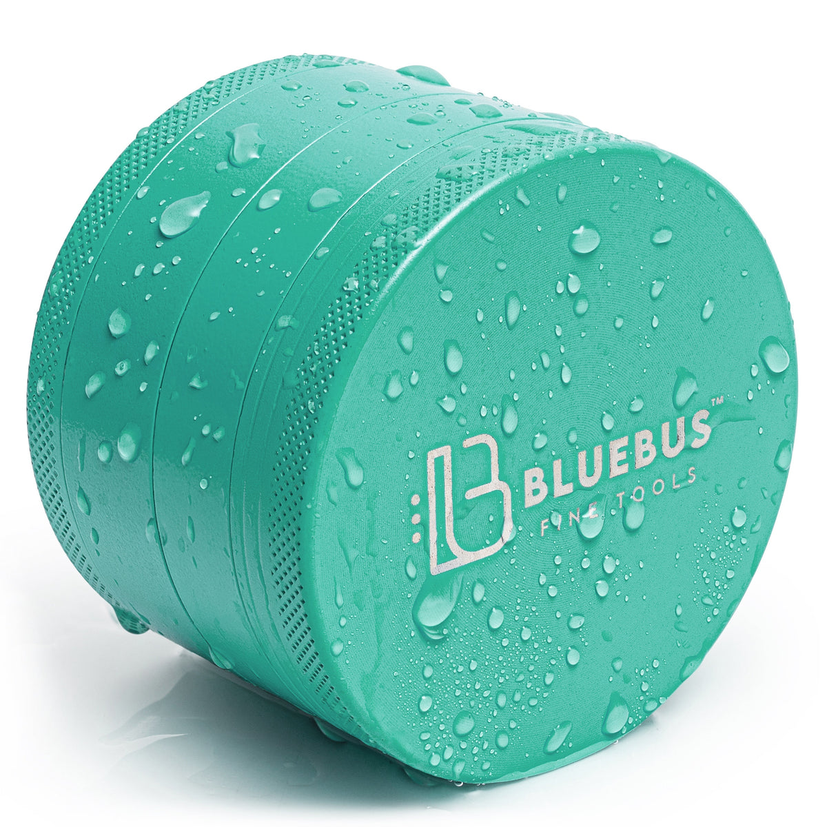 BLUEBUS - GC 4-Piece Ceramic Herb Grinder – 2.5-Inch Teal | BlueBus Fine Tools