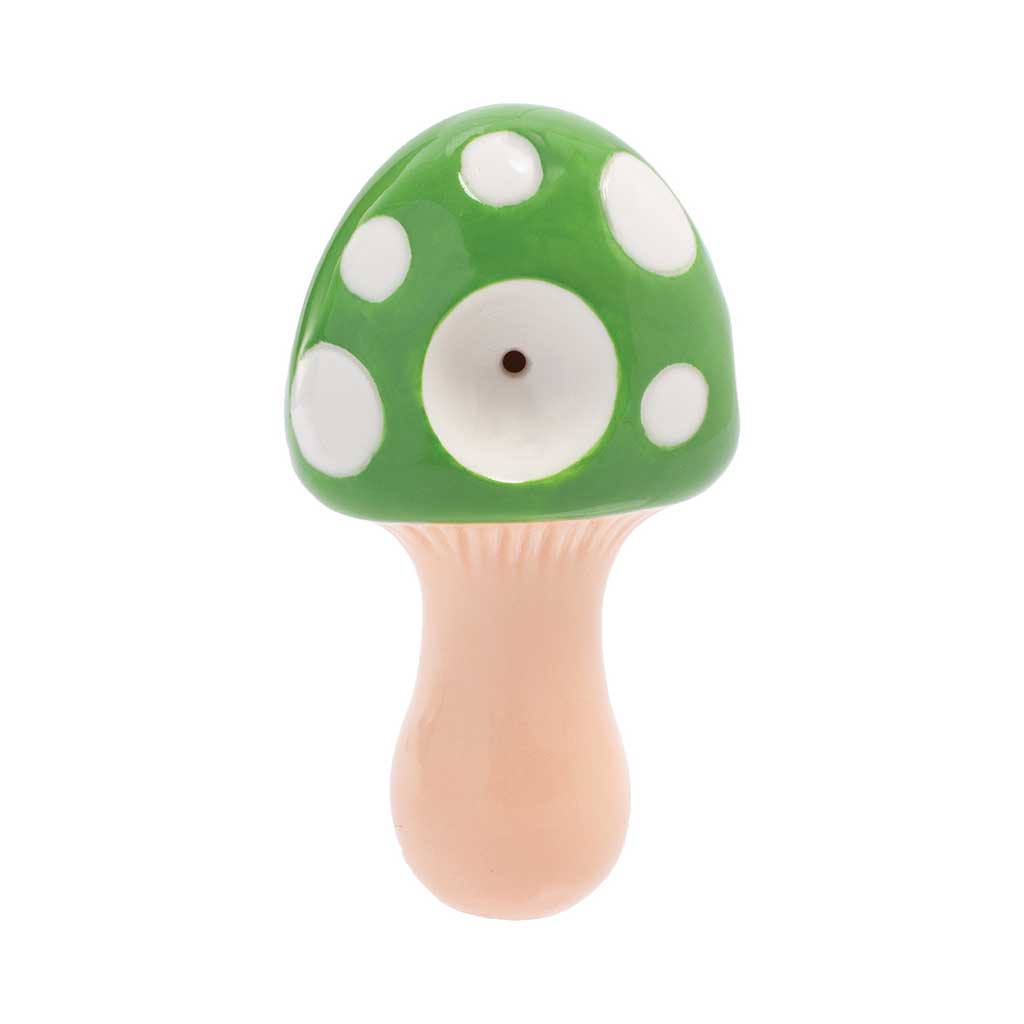 WACKY BOWLZ ~ MUSHROOM CERAMIC PIPE
