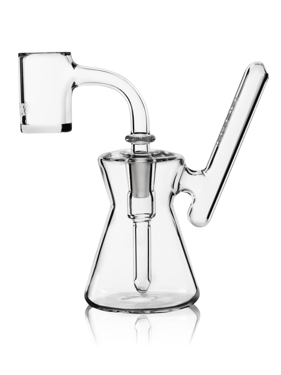 GRAV® > Hourglass Pocket Bubbler Rig - Clear