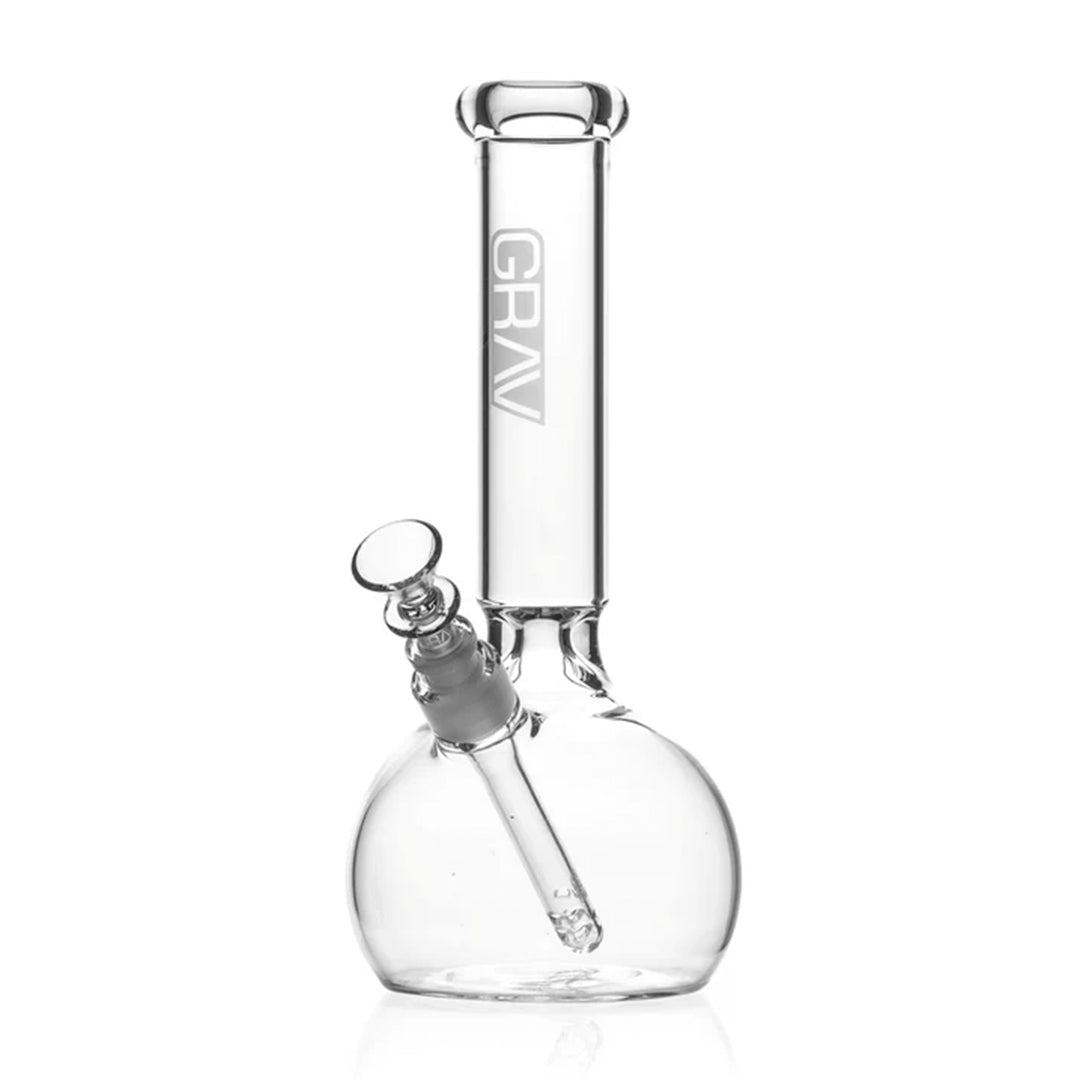 GRAV > Round Base Glass Water Pipe