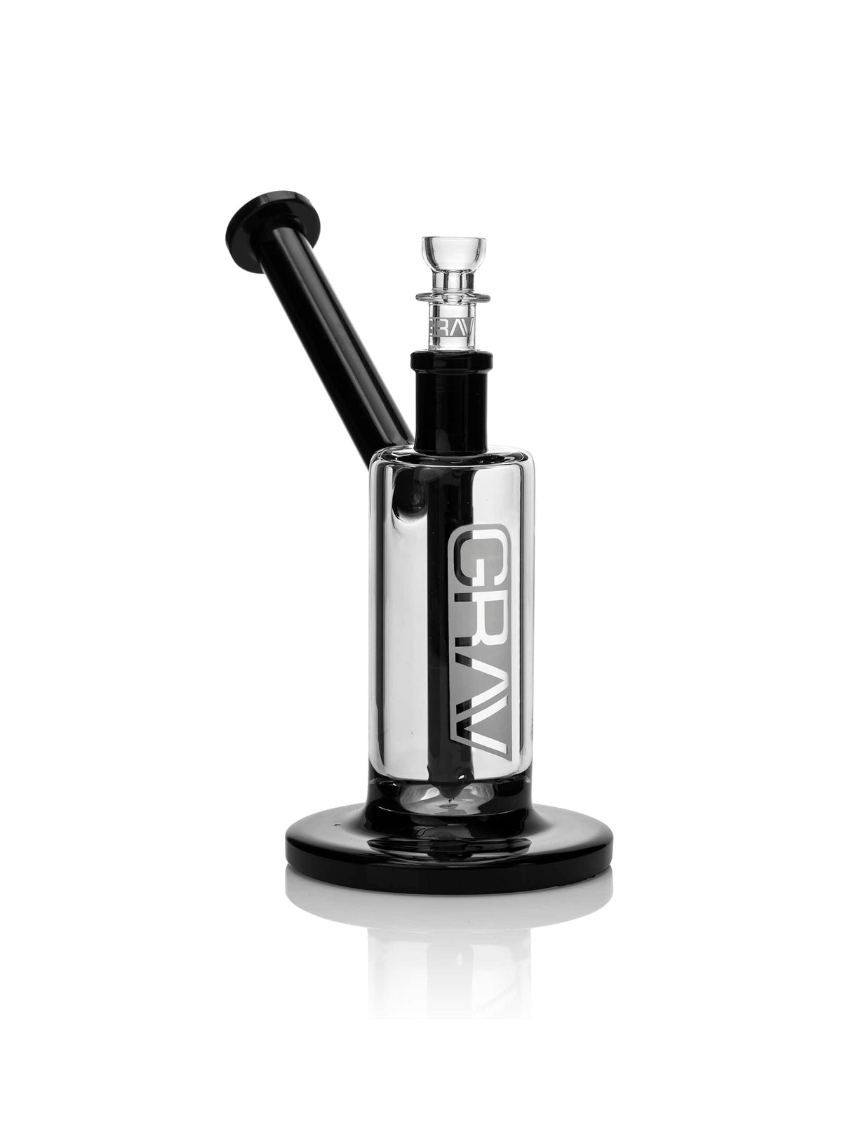 GRAV® > Medium Upright Bubbler - Black Accents