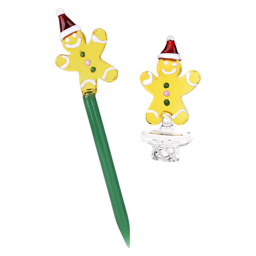 Pulsar ~ Holidaze Series Glass Dab Rig Set | 8.25" | 14mm F