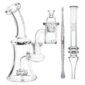 Pulsar ~ CORE Glass Dab Rig 6" / Dab Straw 5" Set