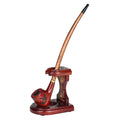 Pulsar ~ Shire Pipes x LoTR SMAUG Pipe & MIDDLE-EARTH Pipe Stand Bundle - 11.5"