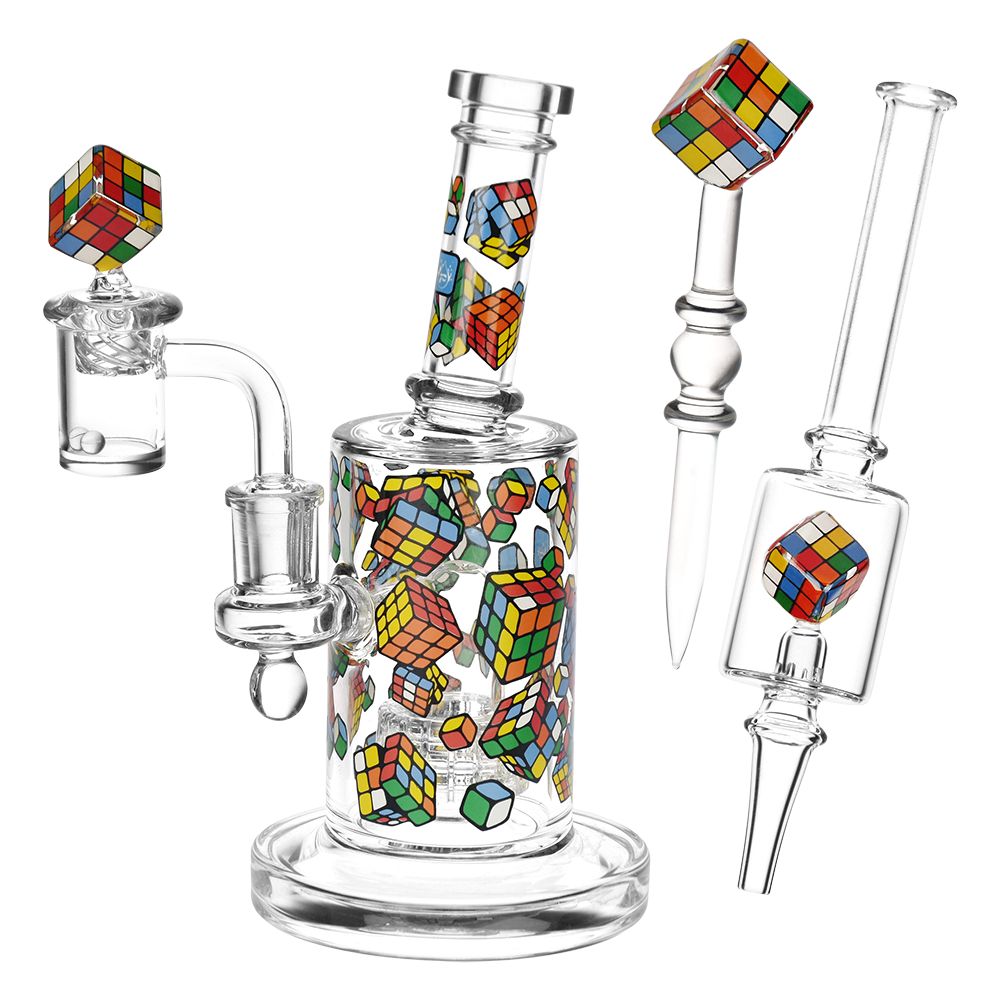 Pulsar ~ Greatest Hits Series Glow Dab Rig Kit / 8" / 14mm F