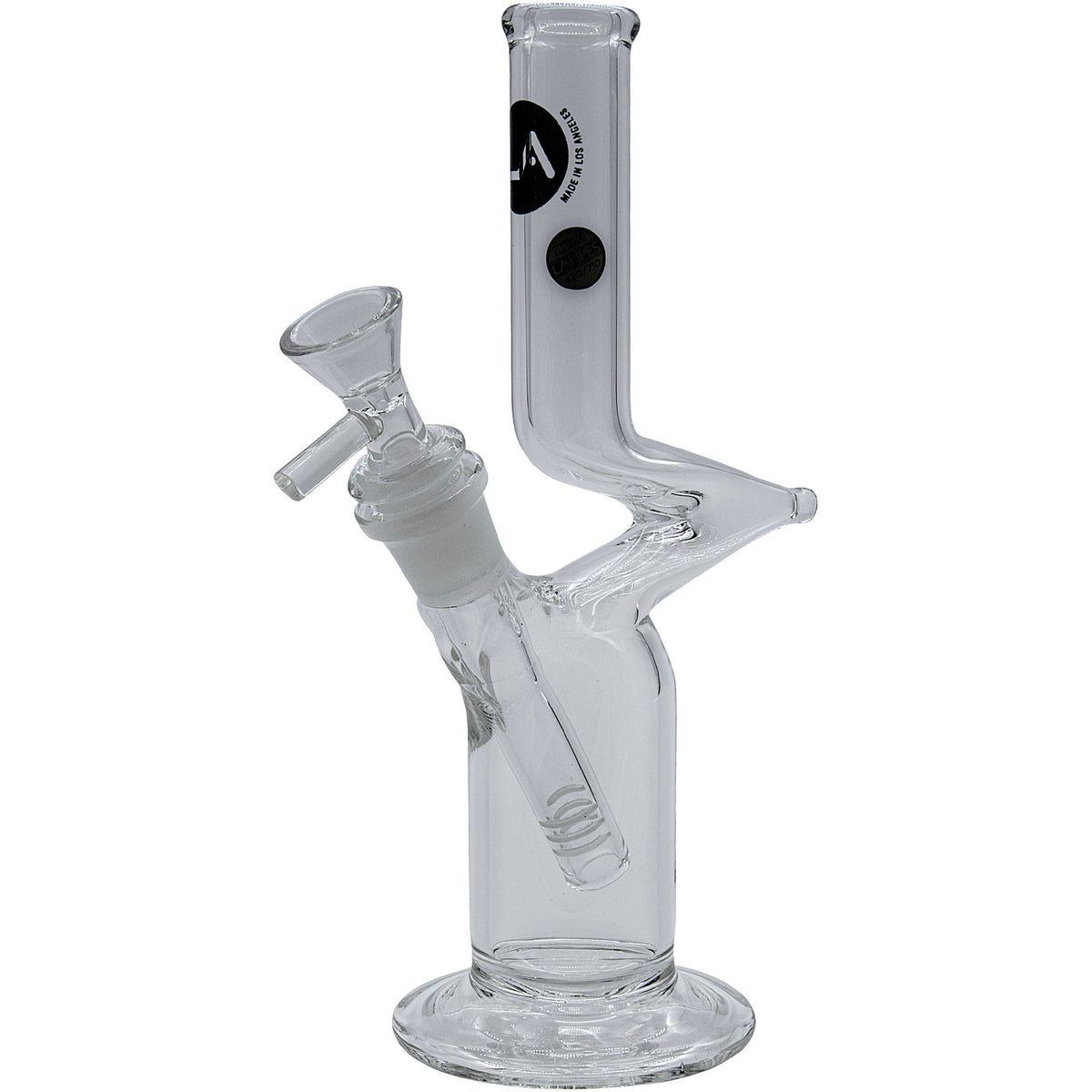 LA Pipes - "The Zig" Straight Zong Style Bong