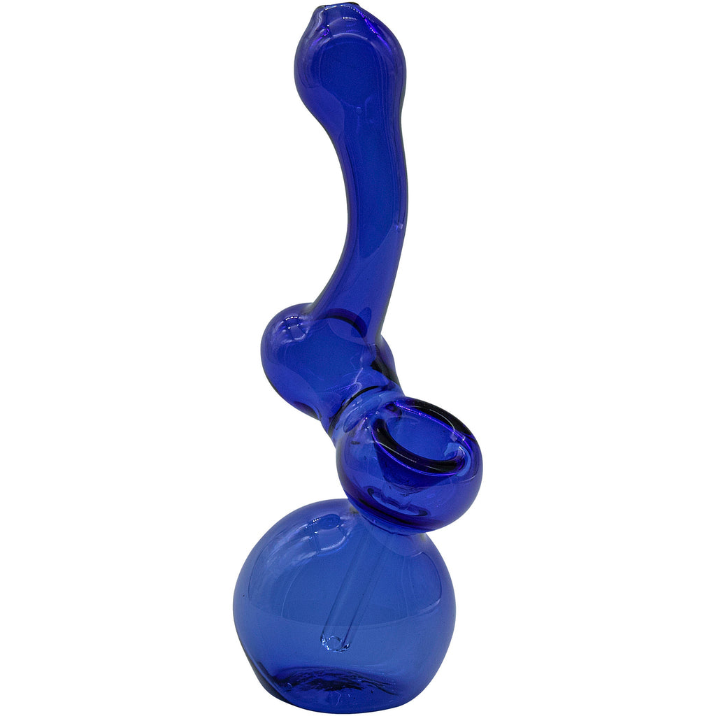 LA Pipes - "Sherbub" Glass Sherlock Bubbler Pipe (Various Colors)