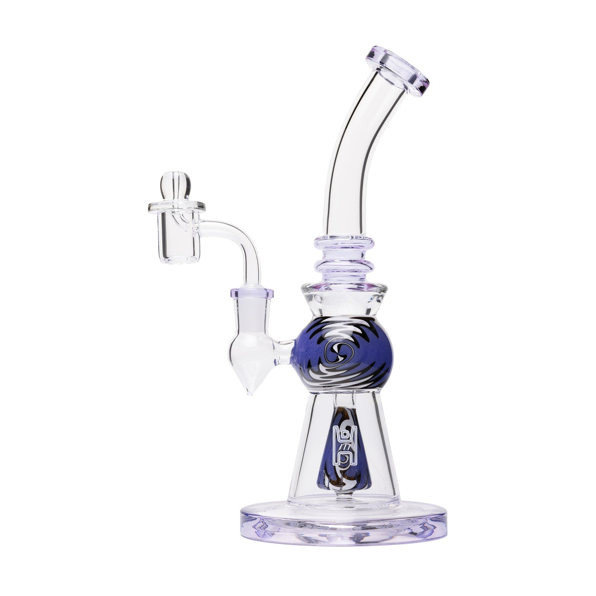 Human Grade - 10" Mini Gumball Rig Glass Water Pipe