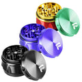Pulsar ~ 4pc Carver Herb Grinder | 2 Inch