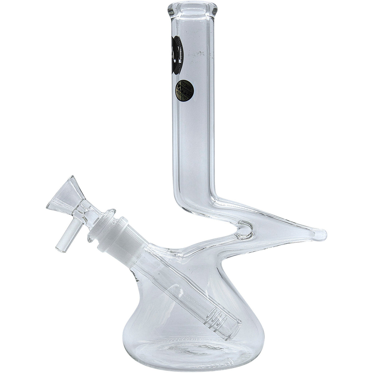 LA Pipes - "The Zag" Beaker Zong Style Bong