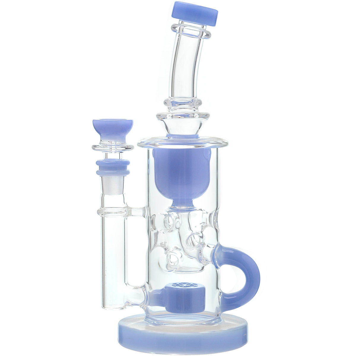 Calibear - Cascade Flower Of Life Klein Recycler Dab Rig