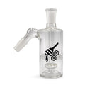 Honeybee Herb ~ CORE CYLINDER DOUBLE PERC GLASS ASH CATCHER