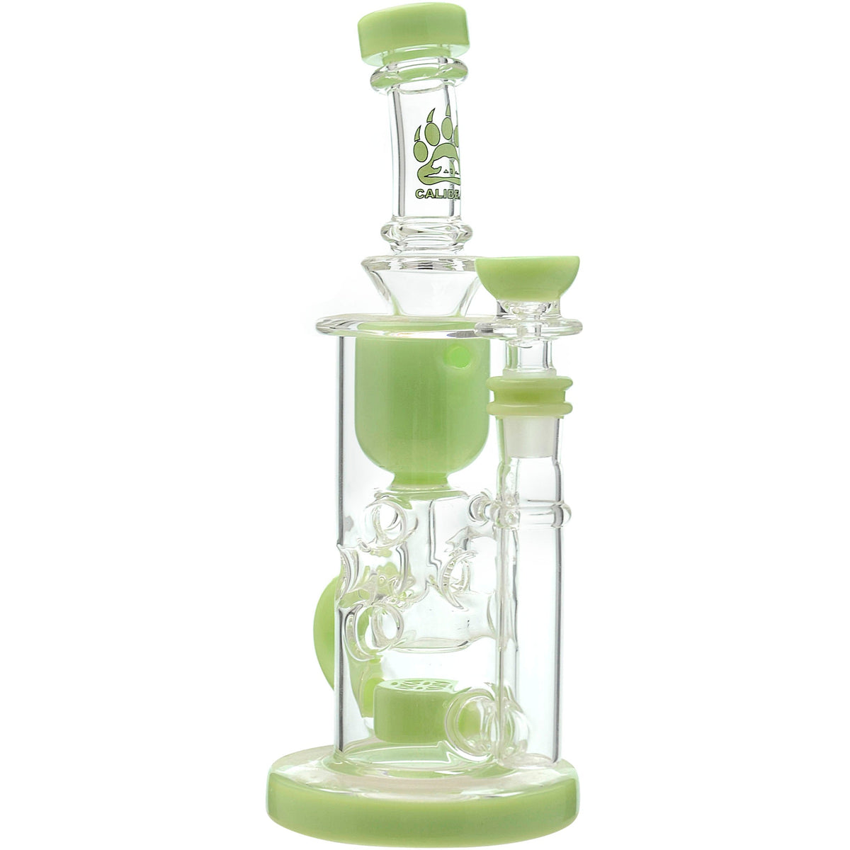 Calibear - Cascade Flower Of Life Klein Recycler Dab Rig