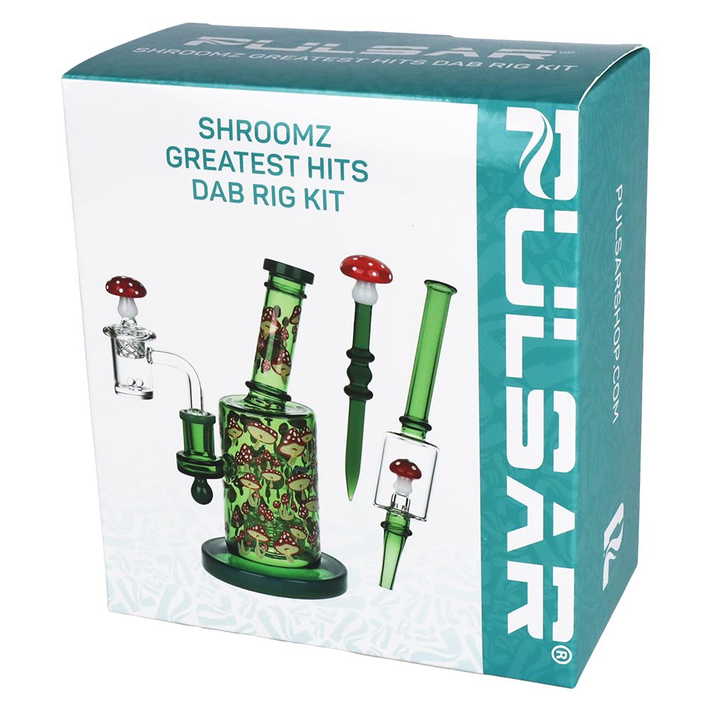 Pulsar ~ Greatest Hits Series Glow Dab Rig Kit / 8" / 14mm F