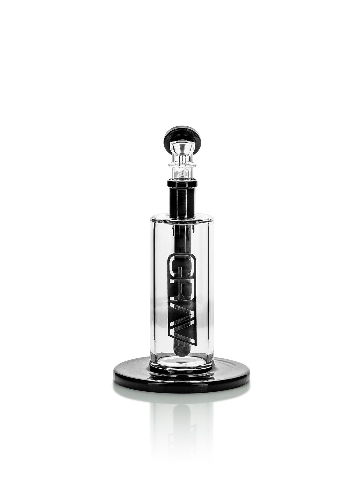 GRAV® > Medium Upright Bubbler - Black Accents