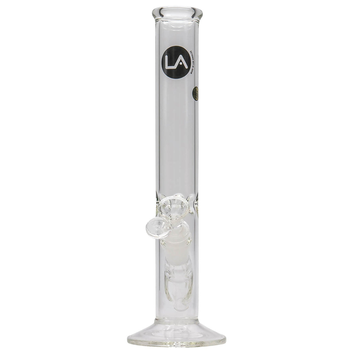 LA Pipes - 12" Clear Straight Shot Bong
